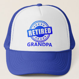 Retiree Gift! Pensionerad farfar Keps
