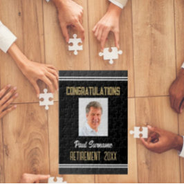 Retiree Gift! Photo Pension Puzzle Pussel