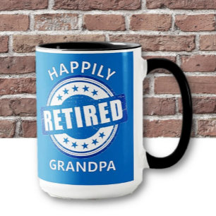 Retiree Gift! Retrött Grandpa Gift Mugg