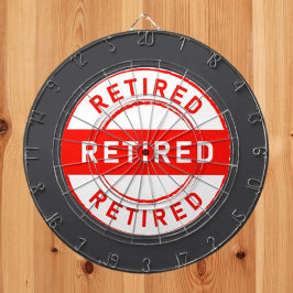 Retiree Roligt! Pension-gåva Darttavla