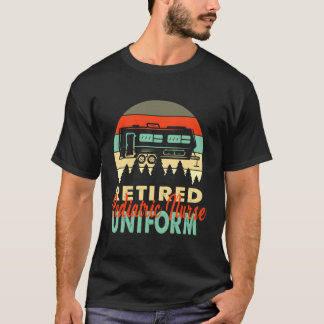 Retirem för pediatriska sjuksköterskor Uniform Rv  T Shirt