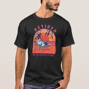 Retireme Retireme, Vintage Retireme, pensionerad l T Shirt