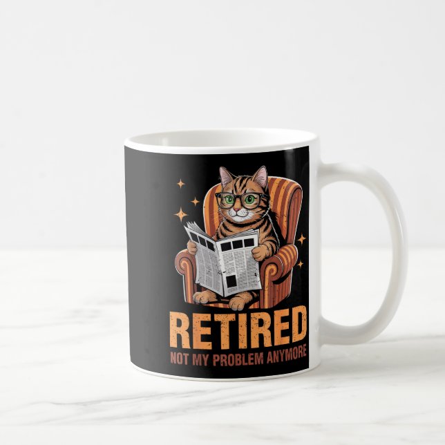 Retirement 2026 Retired 2026 Not My Problem Anymor Kaffemugg (Höger)