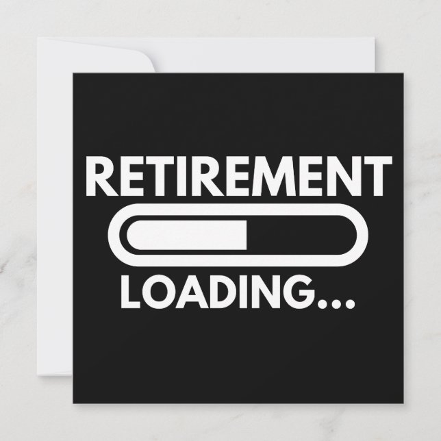 RETIREMENT LOADING SPARA DATUMET (Framsida)