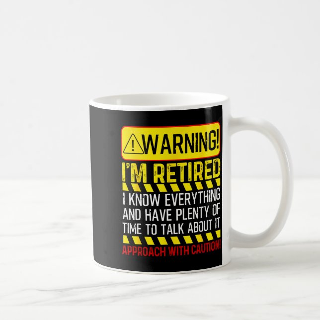 Retirement Novelty For Men Women Dad Grandpa Retir Kaffemugg (Höger)