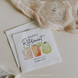 Retirement Party Pappersservett