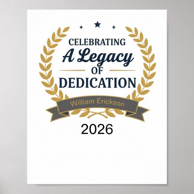 Retirement Poster (Framsidan)