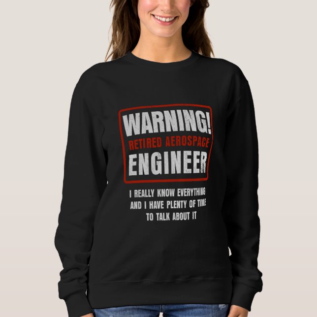 Retirement Retiree Engineering Retired Aerospace E T Shirt (Framsida)