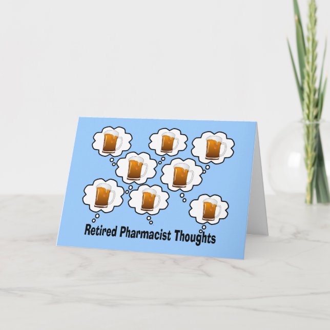 Retiring Pharmacocard Kort (Framsida)