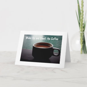 RETISERAT OCH REDO FÖR ATT SMELL KAFFE/RELAX KORT