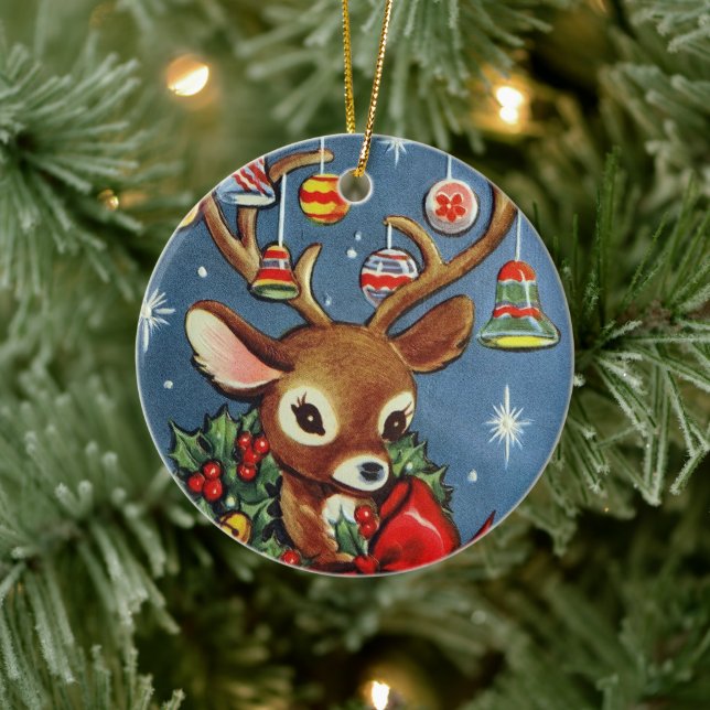 retorik Julrenar tillför känslor Julgransprydnad Keramik (Träd)