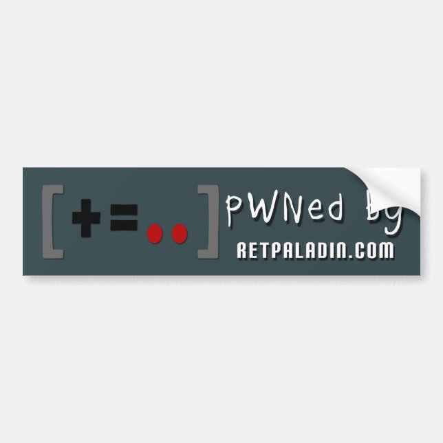 RetPaladin.com - Bildtext - Spelare Bildekal (Framsidan)