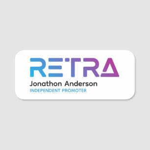 Retra Namnbricka