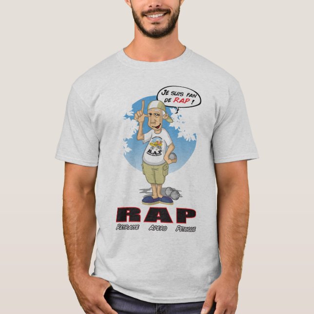 Retraite Apéro Pétanque T-shirt (Framsida)