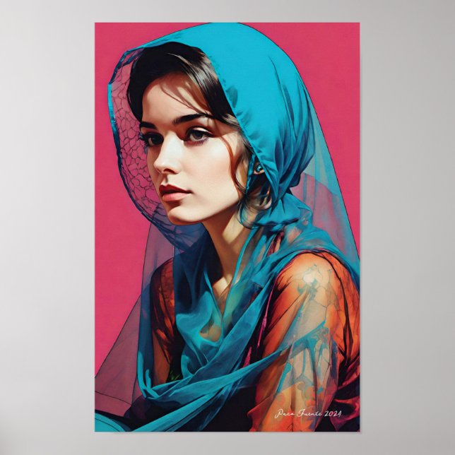 Retrato pop 80 poster (Framsidan)