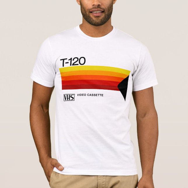 Retrhomage Series 80s T-120 VHS T Shirt (Framsida)