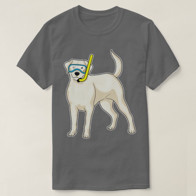 Retriever Diver Snorkel T Shirt (Design framsida)