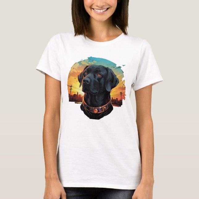 Retriever of Hearts T Shirt (Framsida)