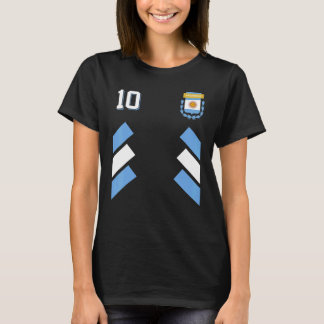 Retro10 Argentinas fotbollsmatarge T Shirt