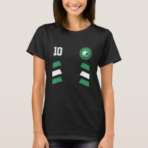 Retro10 Saudiarabiens fotbollssaudisk saudisk A T Shirt