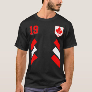 Retro19 Canada Football Canadian Soccer Canada Fla T Shirt