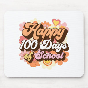 Retro 100 dagars skollärarbarn Groovy 100t Musmatta