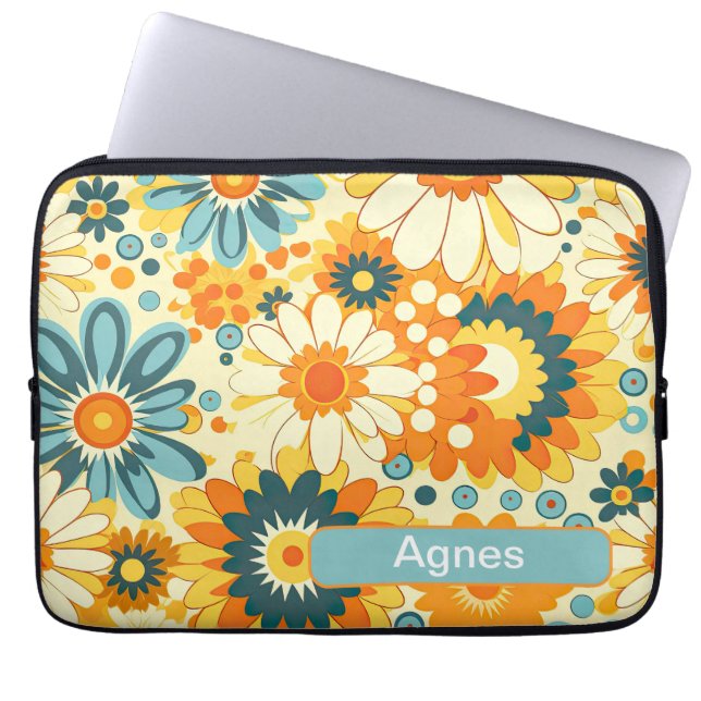 Retro 14 laptop fodral (Framsidan)