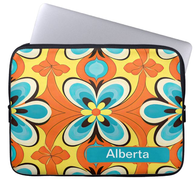 Retro 15 laptop fodral (Framsidan)