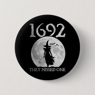 Retro 1692 De missade en saltlösning 1692 Hallow Knapp