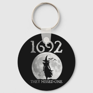 Retro 1692 De missade en saltlösning 1692 Hallow Nyckelring