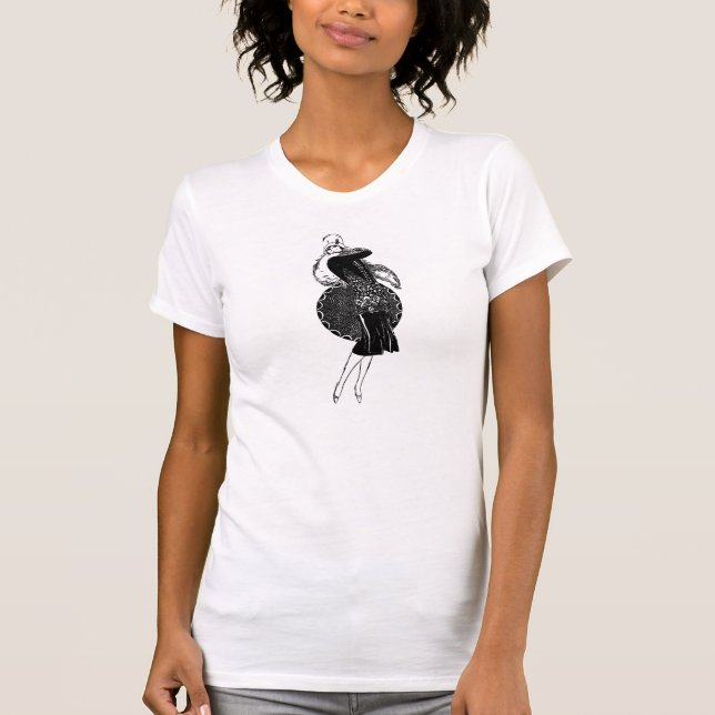 Retro 1920s-flapper tee (Framsida)