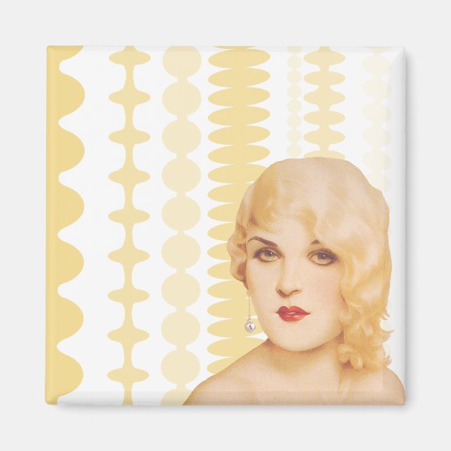 Retro 1930s-Pinup Magnet (Framsidan)