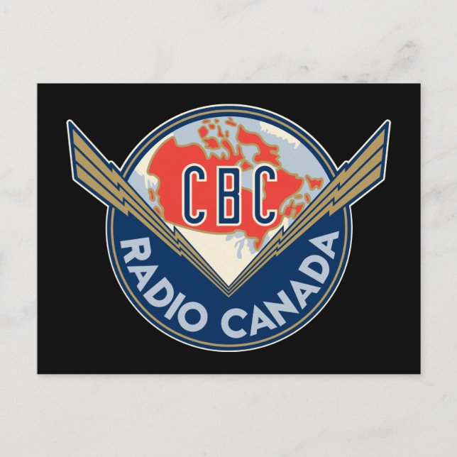 Retro 1940-1958 vykort (Framsida)