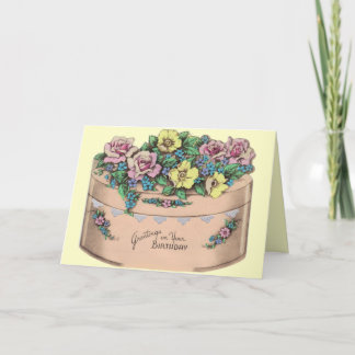 Retro 1940-talets födelsedag kort