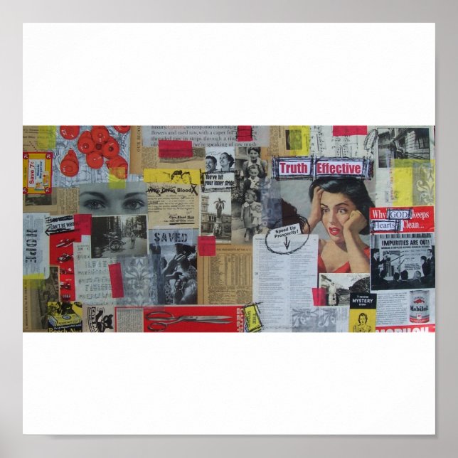 Retro 1950 Art Poster (Framsidan)