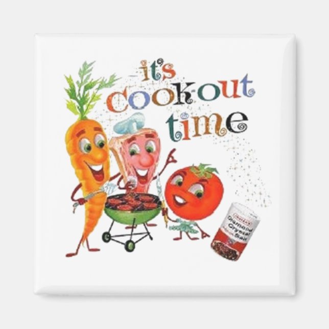 Retro 1950 Food Magnet 6 (Framsidan)