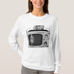 Retro 1950-tal Bärbar TV Mid-Century T Shirt