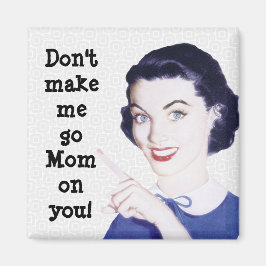 Retro 1950-talets pekare Mamma Magnet
