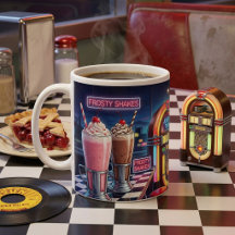 Retro 1950-tals Diner Neon