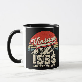 Retro 1956 Födelsedagspresent Vintage 70-årsdag Mugg