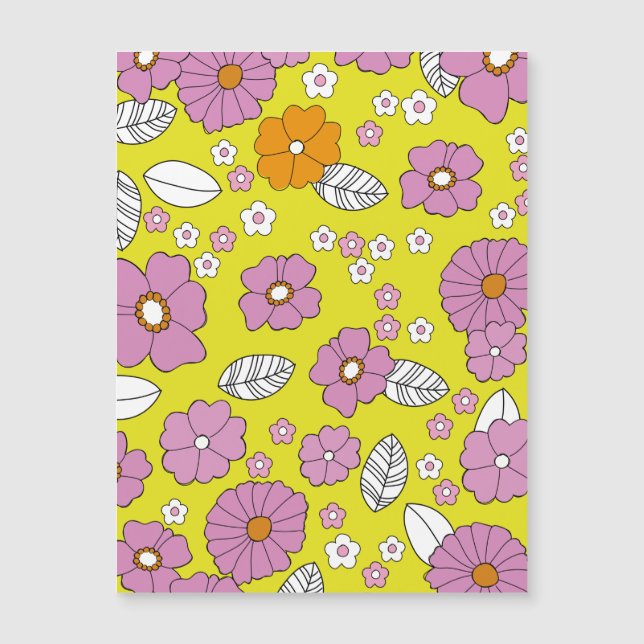 Retro 1960 Flowers (Framsida)