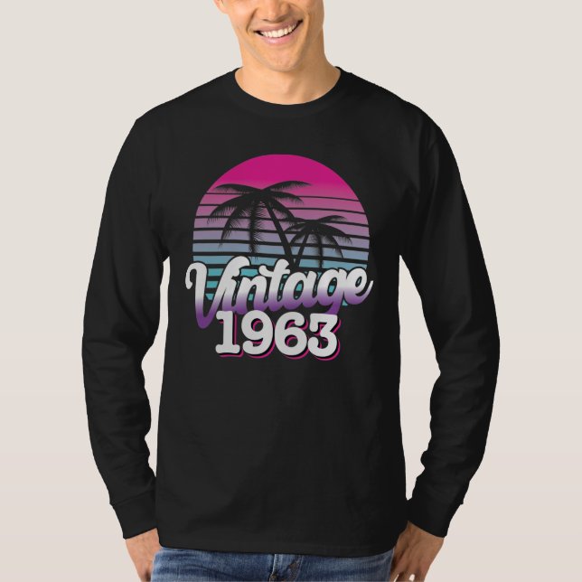 Retro 1963 Begränsad utgåva | Fågeldag Gift Ideco T Shirt (Framsida)