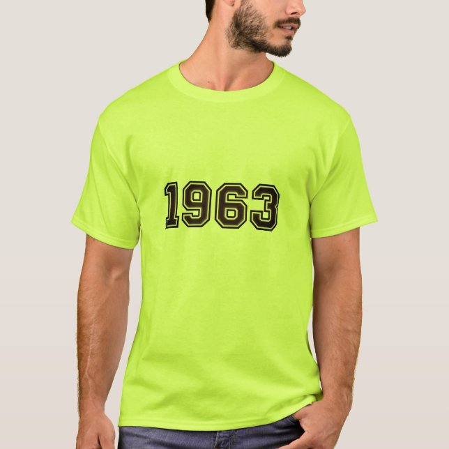 Retro 1963 T-Shirt (Framsida)