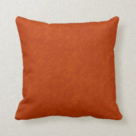 Retro 1965 bränd orange kudde