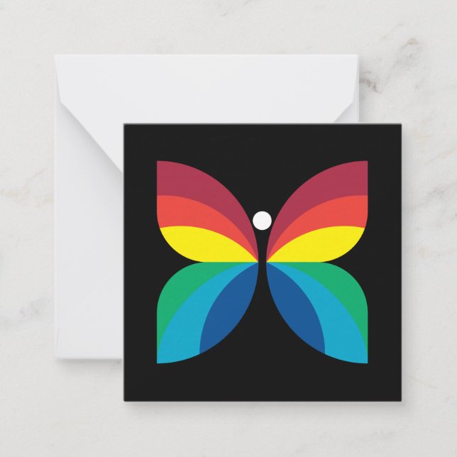 Retro 1966-1974 anteckningskort (Framsida)