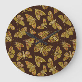 Retro 1970-talets månader stor klocka