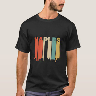 Retro 1970'S Stil Neapel Florida Skyline Hoodie T Shirt