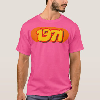 Retro 1971-konsthögår på 70 S Stil T Shirt
