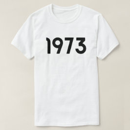 Retro 1973 Abort Höger T Shirt
