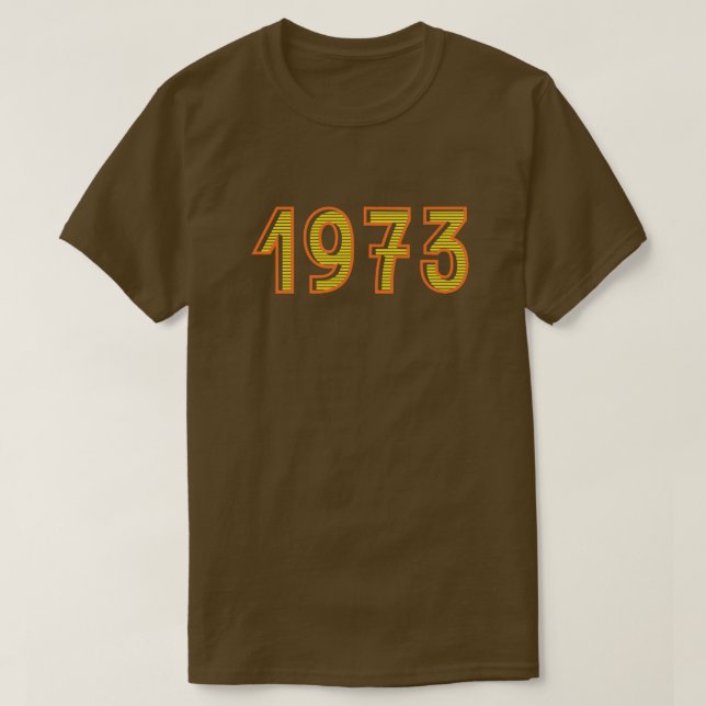 Retro 1973 Abortion Högers T-Shirt (Design framsida)